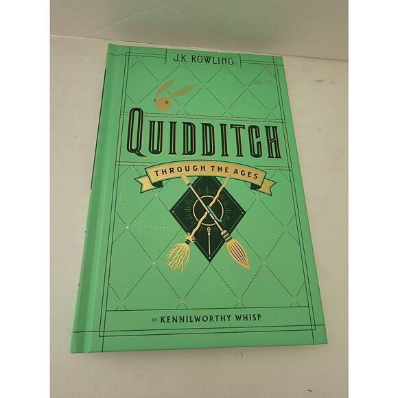 Quidditch Through the Ages by Kennilworthy Whisp Hard Cover 1st Printing Edition - Picture 1 of 5